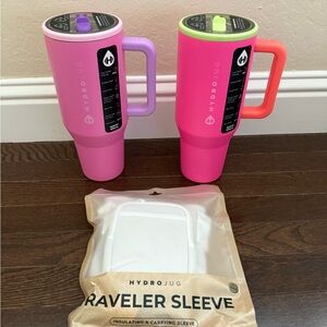 HydroJug 40oz Bundle with Sleeve